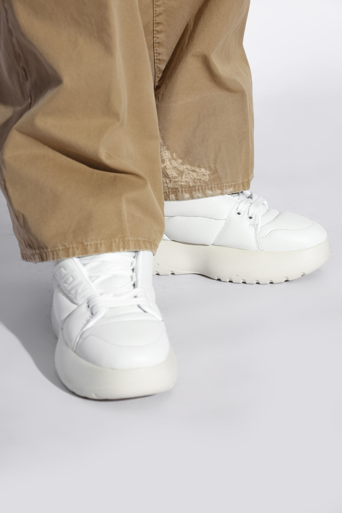 White Sneakers Puffer Dsquared2 - Vitkac AS